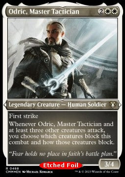Odric der Meistertaktiker XCMM-468 Rare Excellent Deutsch Foil