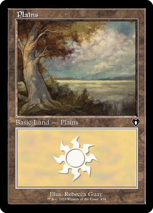 Plains XCMM-438 Land Excellent Englisch Foil