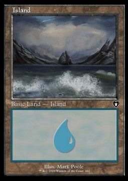 Insel (V.3) XCMM-442 Land Near Mint Englisch Foil