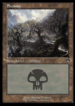 Sumpf (V.1) XCMM-443 Land Near Mint Englisch Foil