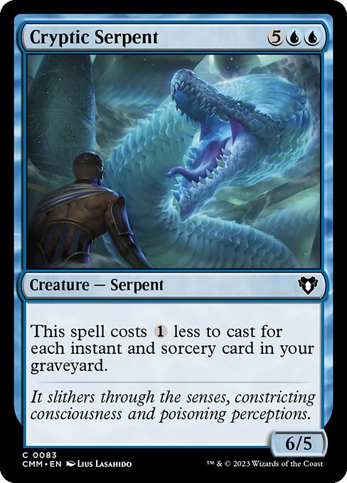 Cryptic Serpent CMM-83 Common Near Mint Englisch Foil