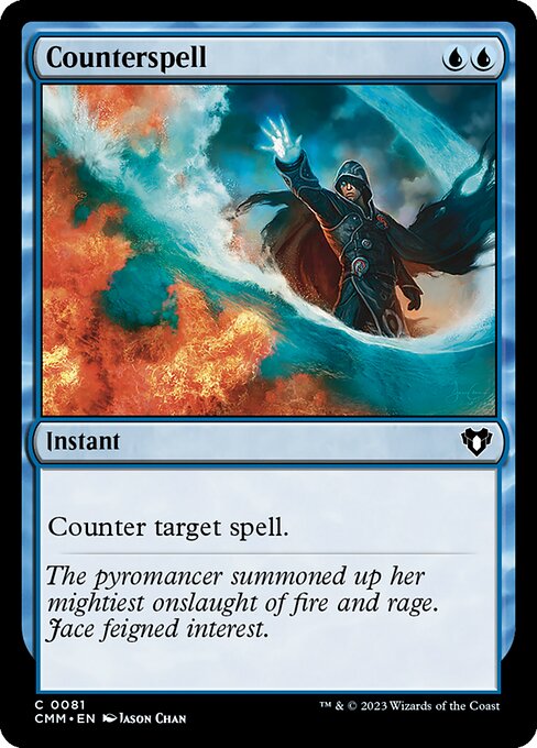 Counterspell CMM-81 Common Near Mint Englisch Foil