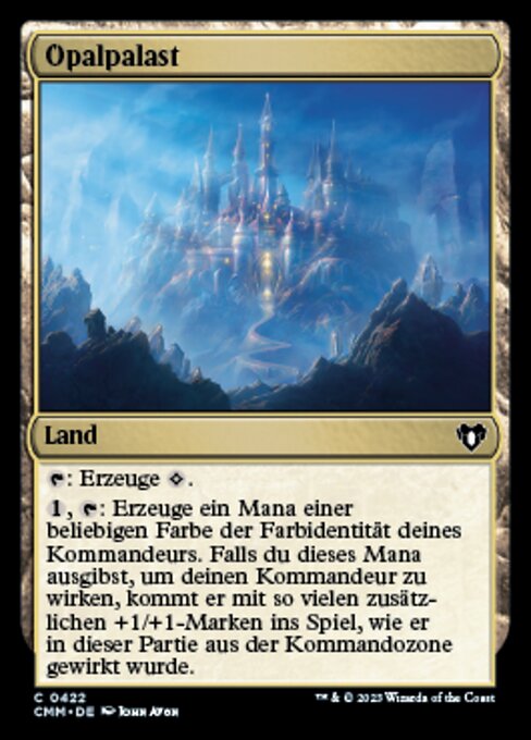 Opalpalast CMM-422 Common Excellent Deutsch Foil