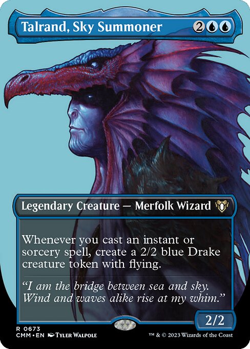 Talrand, Sky Summoner XCMM-673 Rare Near Mint Englisch Foil