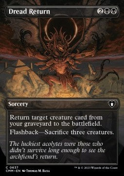 Dread Return XCMM-637 Common Near Mint Englisch Foil
