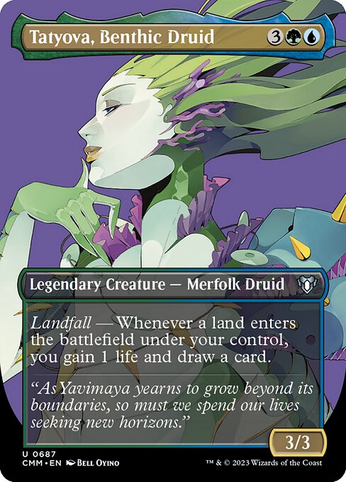 Tatyova, Benthic Druid XCMM-687 Uncommon Excellent Englisch