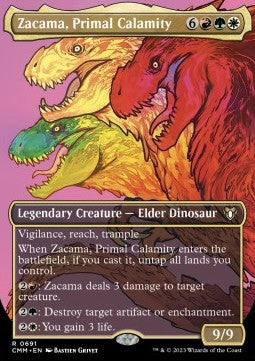 Zacama das Urchaos (V.2) XCMM-691 Rare Near Mint Englisch