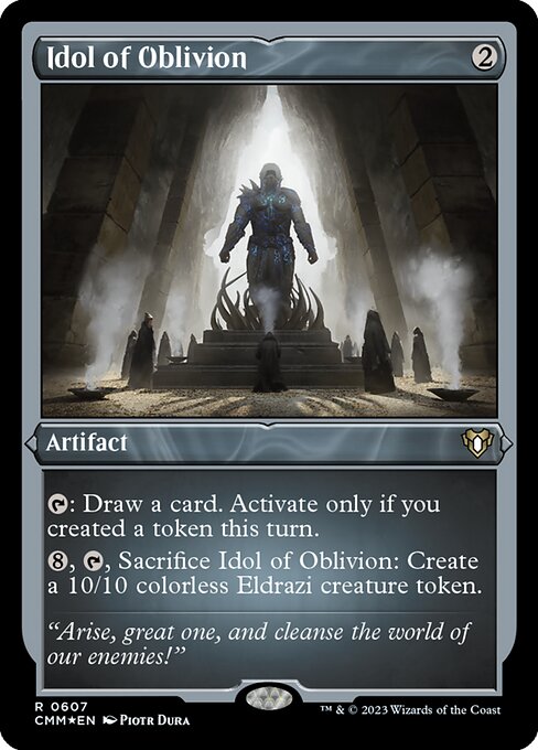 Idol of Oblivion XCMM-607 Rare Near Mint Englisch Foil