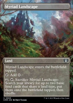 Mannigfaltige Landschaft XCMM-660 Uncommon Near Mint Englisch