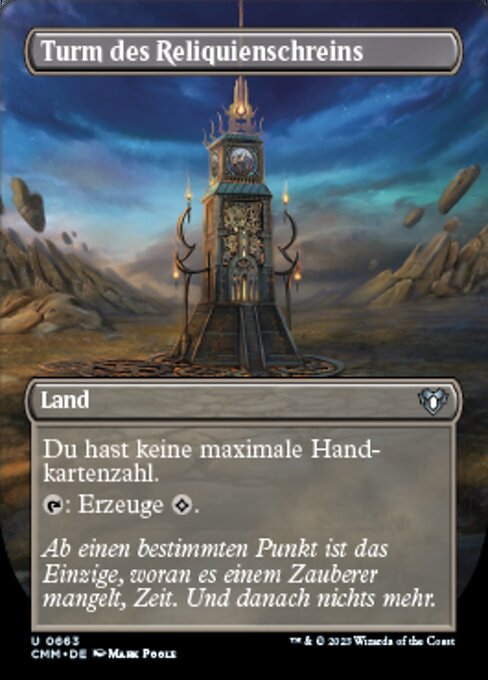 Turm des Reliquienschreins XCMM-663 Near Mint Deutsch