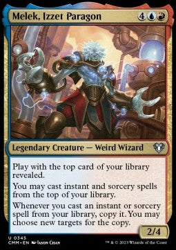 Melek, Paragon der Izzet CMM-345 Uncommon Near Mint Deutsch
