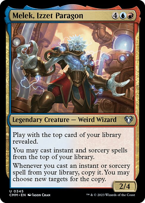 Melek, Paragon der Izzet CMM-345 Uncommon Near Mint Englisch
