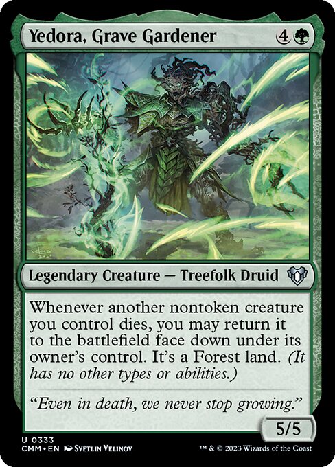 Yedora, Grave Gardener CMM-333 Uncommon Near Mint Englisch