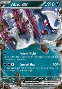 Absol ex OBF-135 Double Rare Near Mint Englisch