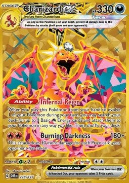 Glurak ex OBF-228 Secret Rare Good Deutsch