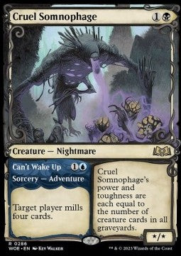 Cruel Somnophage // Can't Wake Up XWOE-286 Rare Near Mint Englisch