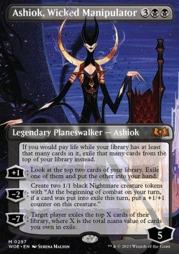 Ashiok, boshafte Manipulation XWOE-297 Mythic Excellent Deutsch