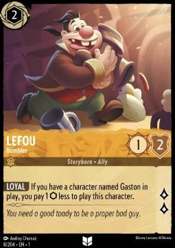 Le Fou - Tollpatsch 1TFC-8 Uncommon Boosterfrisch Deutsch Foil