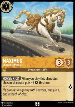 Maximus - Gnadenloser Verfolger 1TFC-11 Uncommon Boosterfrisch Deutsch Foil