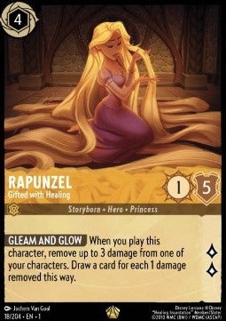 Rapunzel - Begnadete Heilerin 1TFC-18 Legendary Near Mint Deutsch