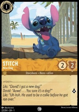 Stitch - Neuer Hund 1TFC-22 Common Near Mint Deutsch Foil