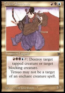 Tetsuo Umezawa LEG- Rare Played Englisch