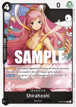 Shirahoshi (ST08-006) ST-08 Common Near Mint Englisch