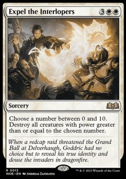 Vertreibung der Eindringlinge WOE-13 Rare Excellent Deutsch Foil