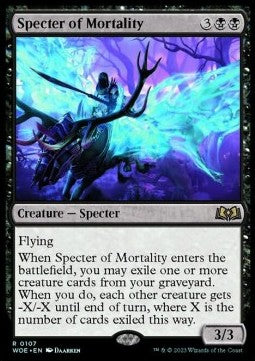Specter of Mortality WOE-107 Rare Near Mint Englisch