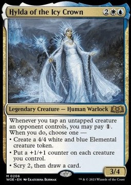 Hylda of the Icy Crown WOE-206 Mythic Near Mint Englisch
