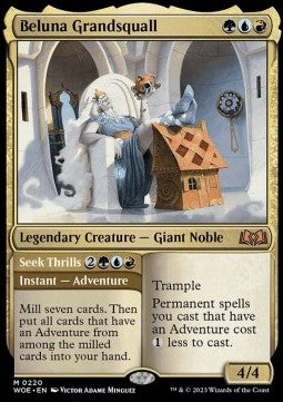 Beluna Grandsquall // Seek Thrills WOE-220 Mythic Near Mint Englisch