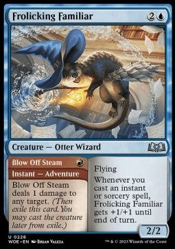 Frolicking Familiar // Blow Off Steam WOE-226 Uncommon Near Mint Englisch Foil