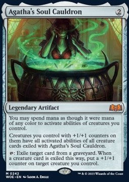 Agathas Seelenkessel WOE-242 Mythic Excellent Deutsch