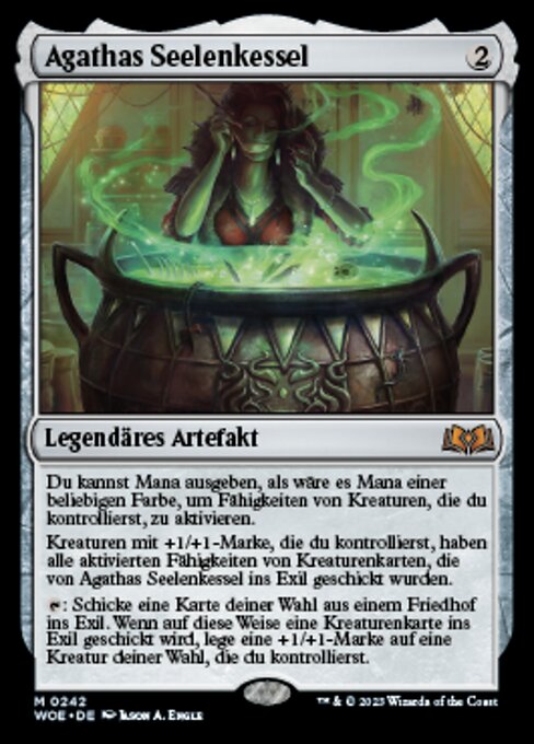 Agathas Seelenkessel WOE-242 Mythic Excellent Deutsch