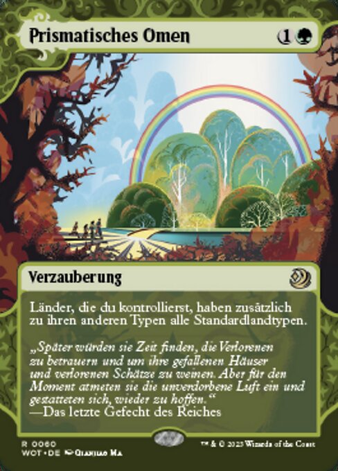 Prismatisches Omen WOT-60 Rare Excellent Deutsch