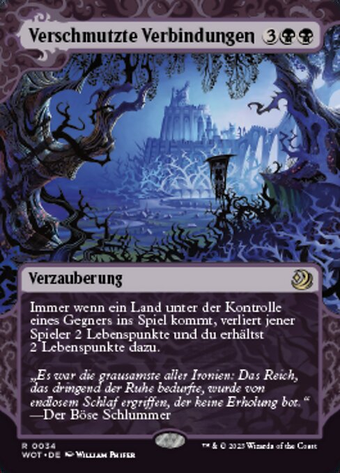 Verschmutzte Verbindungen (V.1) WOT-34 Rare Near Mint Deutsch