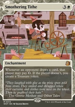 Erdrückender Zehnt (V.1) WOT-13 Mythic Near Mint Englisch