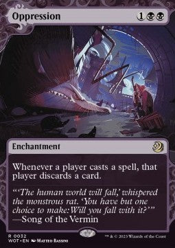 Unterdrückung WOT-32 Rare Near Mint Deutsch