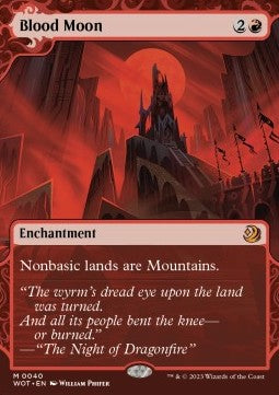 Blood Moon WOT-40 Mythic Near Mint Englisch