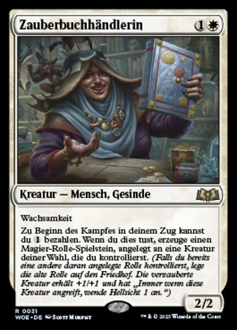 Zauberbuchhändlerin WOE-31 Rare Near Mint Deutsch