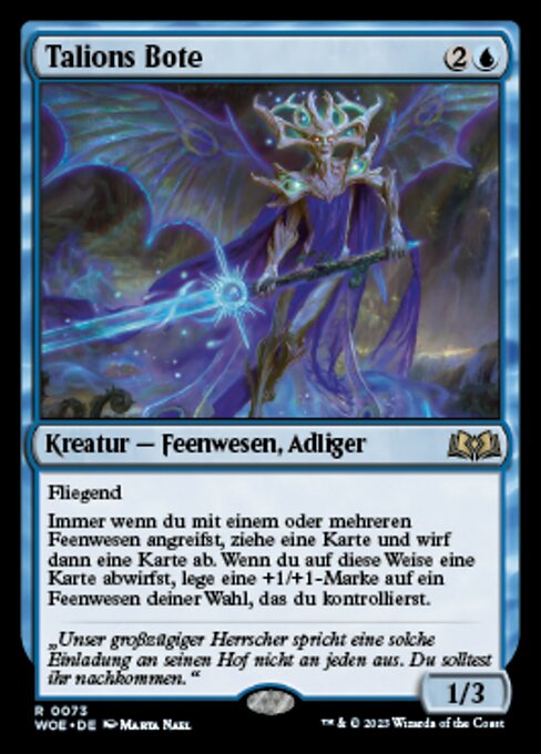 Talions Bote WOE-73 Rare Good Deutsch