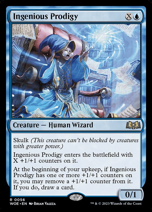 Geniales Wunderkind WOE-56 Rare Excellent Englisch Foil