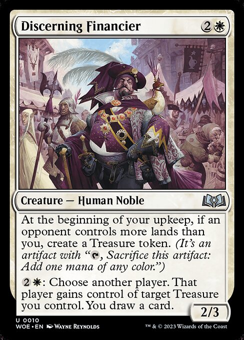 Discerning Financier WOE-10 Uncommon Excellent Englisch