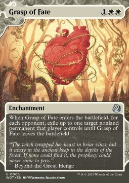 Grasp of Fate WOT-3 Uncommon Near Mint Englisch Foil