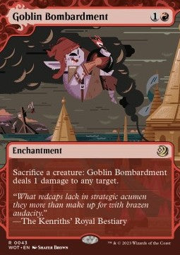 Goblin-Bombardierung WOT-43 Rare Excellent Deutsch