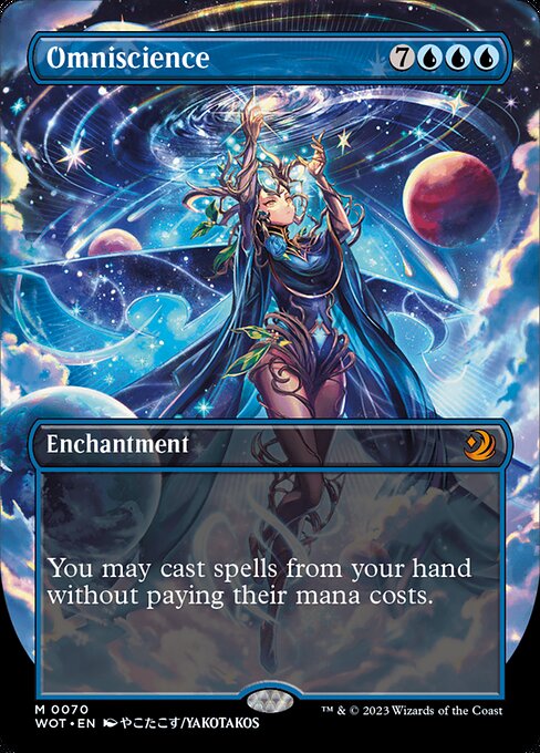 Omniscience (V.2) WOT-70 Mythic Excellent Englisch Foil