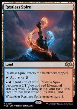 Restless Spire WOE-260 Rare Near Mint Englisch