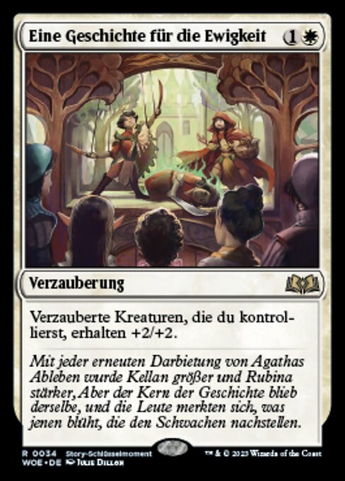 Eine Geschichte für die Ewigkeit WOE-34 Rare Near Mint Deutsch