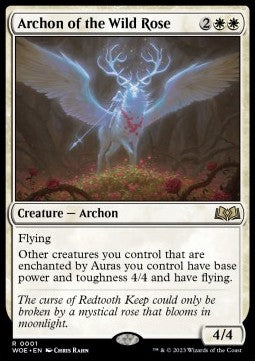 Archon der Wilden Rose WOE-1 Rare Excellent Englisch