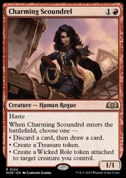 Charmante Halunkin WOE-124 Rare Near Mint Deutsch Foil